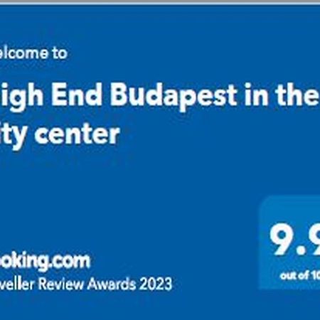 High End Budapest In The City Center Esterno foto