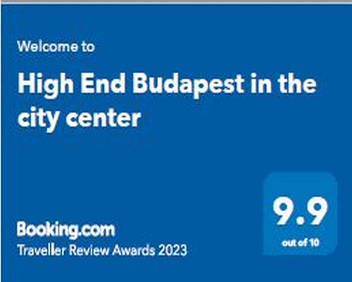 High End Budapest In The City Center Esterno foto